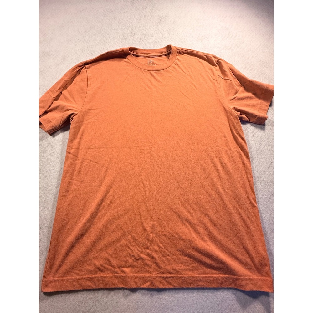 George Mens Orange Short Sleeve Crew Neck T-Shirt Size L 42-44 GE13100056824